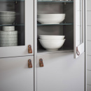 Loop Round - Läder Brun/Mässing