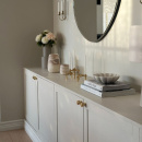 Knopp Esther - Polerad Mässing