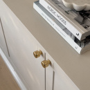 Knopp Esther - Polerad Mässing