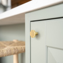 Knopp Dalby - Polerad Mässing