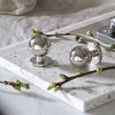 Knopp Solliden - Förnicklad