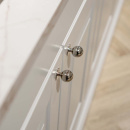 Knopp Solliden - Förnicklad