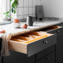 Knopp Solliden - Förnicklad