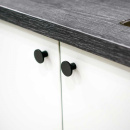 Knopp Como - Rostfritt Stål Finish