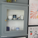 Knopp Como - Borstad Mässing