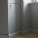 Knopp Como - Borstad Mässing