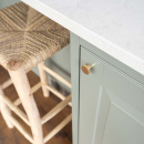 Knopp Como - Polerad Mässing