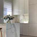 Handtag Este - 160mm - Borstad Mässing