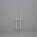 Handtag Uniform - 128mm -  Borstad Rostfritt