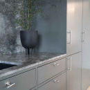 Handtag Uniform - 128mm -  Borstad Rostfritt