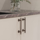 Handtag Uniform - 128mm - Brunerad Mässing