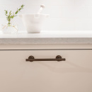 Handtag Uniform - 128mm - Brunerad Mässing