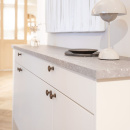 Knopp Uno - Brunerad Mässing