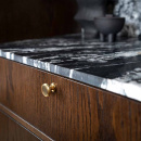 Knopp Uno - Mässing