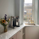 Knopp Uno - Borstad Rostfritt