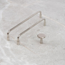 Handtag Spira - Förnicklad