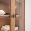 Knopp T Oliver - Brunerad Mässing