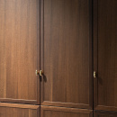 Knopp T Oliver - Polerad Mässing