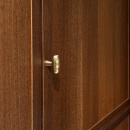 Knopp T Oliver - Polerad Mässing