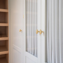 Knopp T Oliver - Borstad Mässing