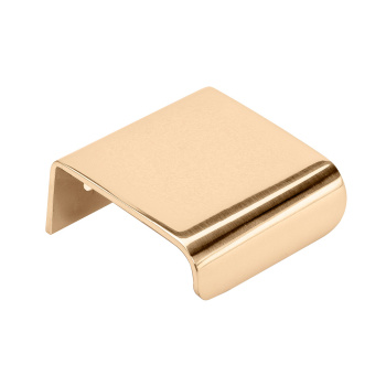 Profilhandtag Lip - 40mm - Polerad Obehandlad Mässing