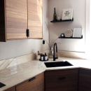 Profilhandtag Lip - Svart