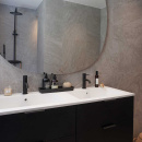 Profilhandtag Lip - Svart