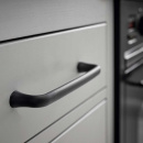 Handtag Provence - 160mm - Gjutjärn Svart