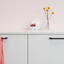 Handtag Pagoda - 160mm - Gjutjärn Svart