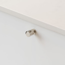 Knopp Solo - 21mm - Förnicklad