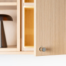 Knopp Solo - 21mm - Förnicklad