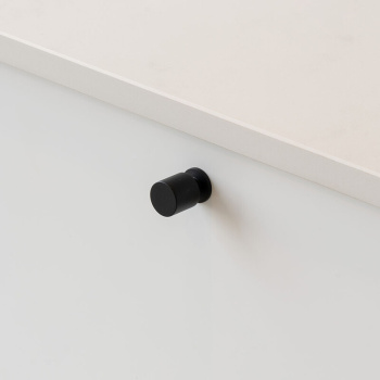 Knopp Solo - 21mm - Mattsvart