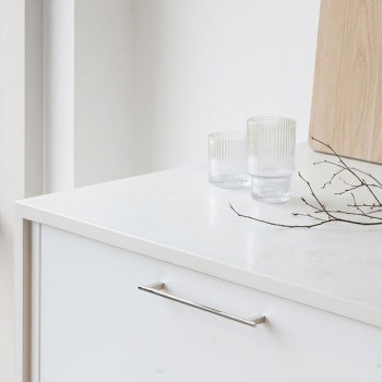 Handtag Petit - Förnicklad
