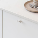 Knopp T Petit - Förnicklad