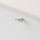 Knopp T Flow - Polerad Krom