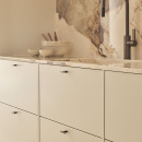 Knopp T Flow - Brunerad Mässing