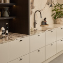 Knopp T Flow - Brunerad Mässing