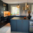 Handtag Studio - 160mm - Mattborstad Mässing