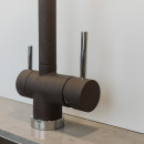 Köksblandare Milano - Silgranit Kaffe/Krom