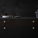 Knopp Manor Round - Guld