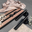 Knopp Riff - Mattsvart