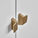 Knopp Envelope - 32mm - Borstad Mässing