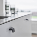 Knopp Envelope - 32mm - Borstad Svart