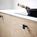 Knopp Transit - 16mm - Mattsvart