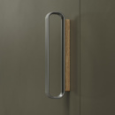 Handtag Race - Ek/Rostfri Look