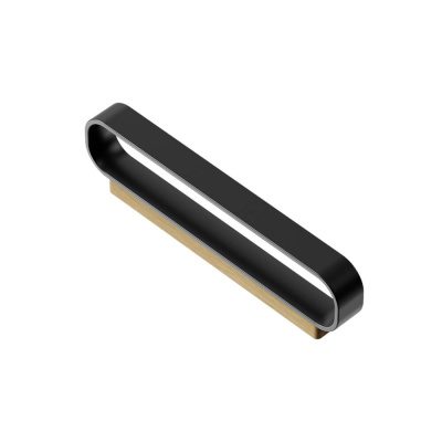 Handtag Race - 96mm - Ek/Mattsvart i gruppen Outlet hos Beslag Online (352126-11)