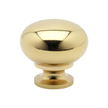 Knopp 7638 - Polerad Mässing
