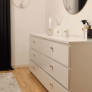 Knopp 7638 - Polerad Mässing