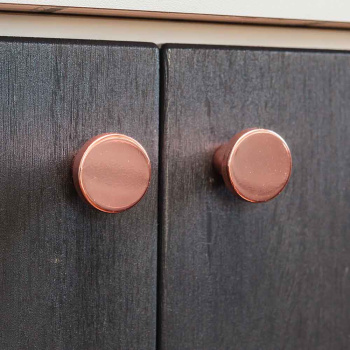 Knopp 2078 - Polerad Koppar