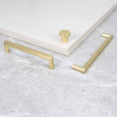 Knopp 2078 - Borstad Mässing